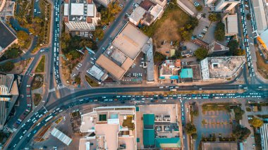 Barış, şehir Dar es Salaam cenneti havadan görünümü