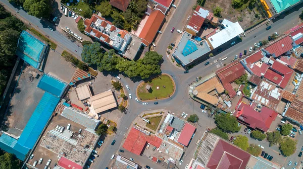 Flyg Bild Över Staden Arusha Tanzania — Stockfoto