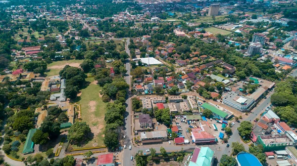Vista Aerea Della Città Arusha Tanzania — Foto Stock