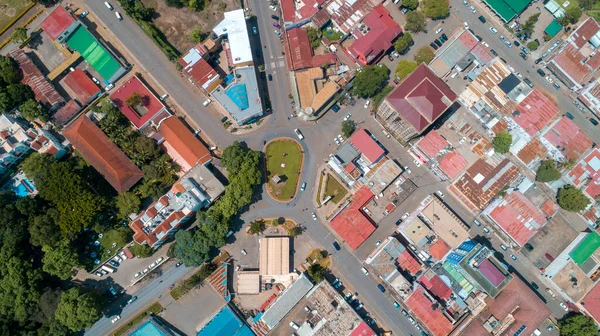 Flyg Bild Över Staden Arusha Tanzania — Stockfoto