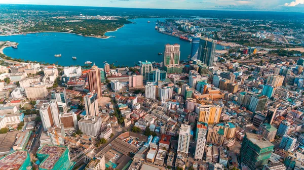 Aerial View Haven Peace City Dar Salaam — Stock Photo, Image