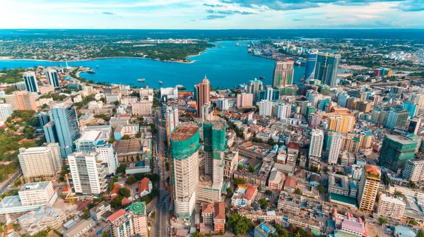 Aerial View Haven Peace City Dar Salaam — Stock Photo, Image
