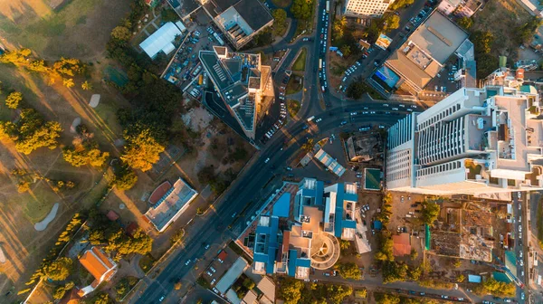 Vista Aerea Del Paradiso Della Pace Città Dar Salaam — Foto Stock