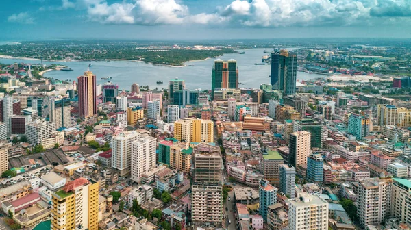 Aerial View Haven Peace City Dar Salaam — Stock Photo, Image