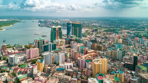 Aerial View Haven Peace City Dar Salaam — Stock Photo, Image