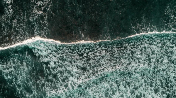 Widok Fale Oceanu Dar Salaam — Zdjęcie stockowe