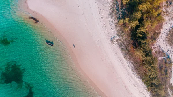 Fishermen Dhow Mafia Island — Stock Photo, Image