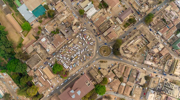 Flygfoto Över Morogoro Staden — Stockfoto