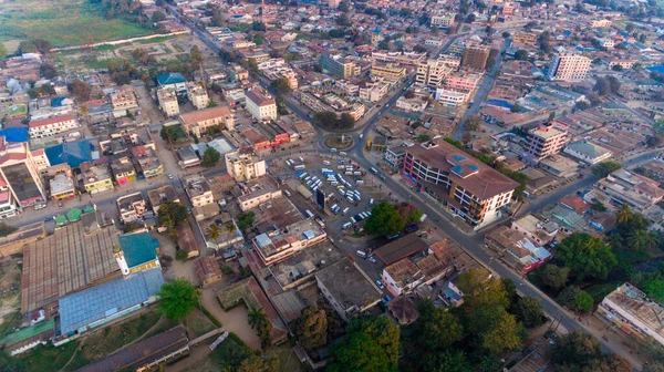 Vista Aérea Cidade Morogoro — Fotografia de Stock