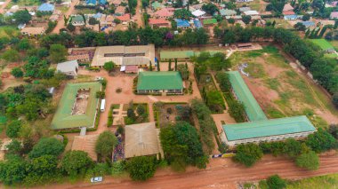 Morogoro kasabasının hava manzarası