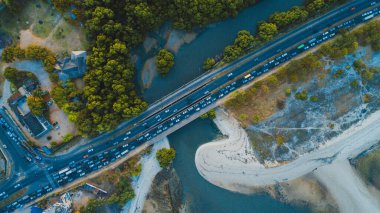 Selander Köprüsü 'nün havadan görünüşü, Dar es Salaam