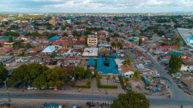 Dar es Salaam 'daki temeke alanının hava görüntüsü
