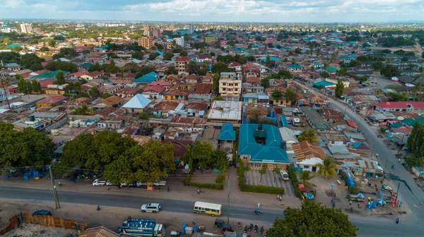 Aerial View Temeke Area Dar Salaam — Stock Photo, Image