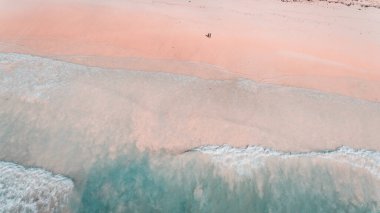 Okyanus dalgaları, Zanzibar havadan görünümü