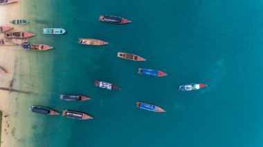 Balıkçılar; s dhow taş şehirde, Zanzibar