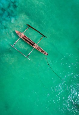 taş kasabasında balıkçı dhow, Zanzibar