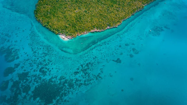 Vista Aérea Isla Bawe Zanzíbar —  Fotos de Stock