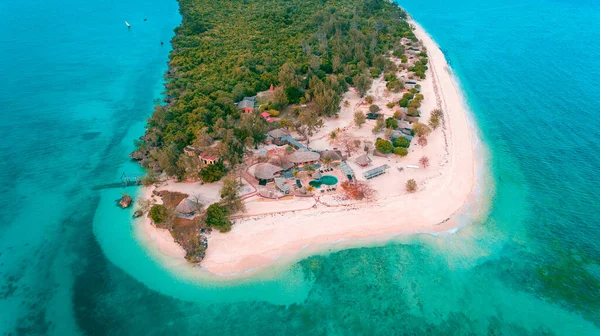 Vista Aérea Isla Bawe Zanzíbar — Foto de Stock