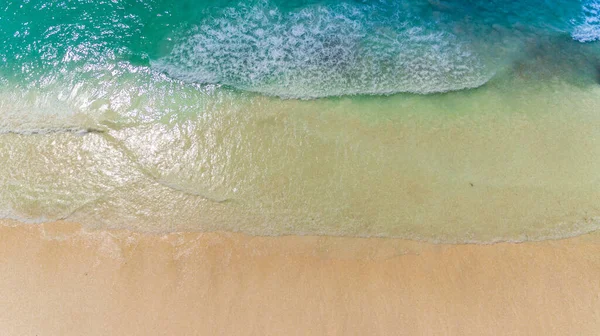 Flygfoto Över Havets Vågor Zanzibar — Stockfoto