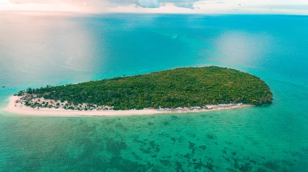 Luchtfoto Van Het Bawe Eiland Zanzibar — Stockfoto