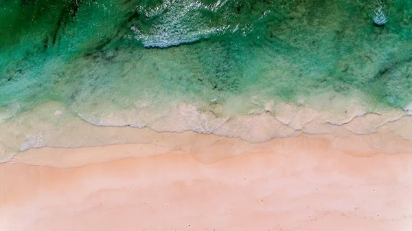 Vista Aerea Delle Onde Oceaniche Zanzibar — Foto Stock