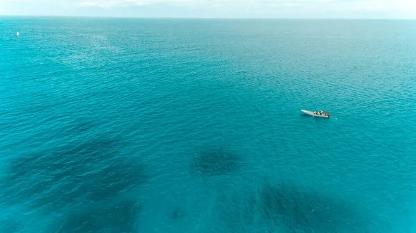 Boutre Pêcheurs Dans Ville Pierre Zanzibar — Photo