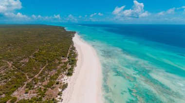 matemwe kıyı şeridi, Zanzibar havadan görünümü