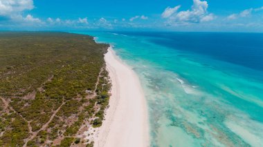 matemwe kıyı şeridi, Zanzibar havadan görünümü