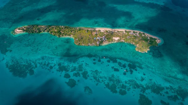 Aerial View Chapwani Island Zanzibar — Stock Photo, Image