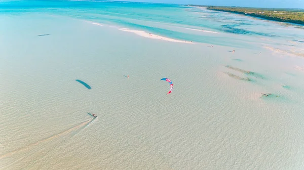 Kite Surf Jambiani Zanzibar — Foto Stock