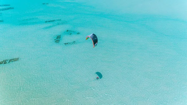 Kite Surfen Jambiani Zanzibar — Stockfoto