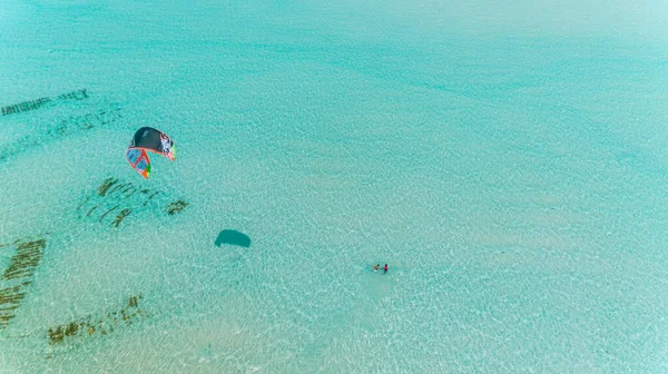 Kite Surf Jambiani Zanzibar — Foto Stock