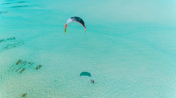 Kite Surf Jambiani Zanzibar — Foto Stock