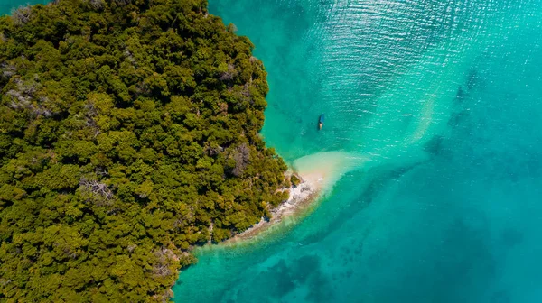 Vista Aérea Ilha Miwi Zanzibar — Fotografia de Stock