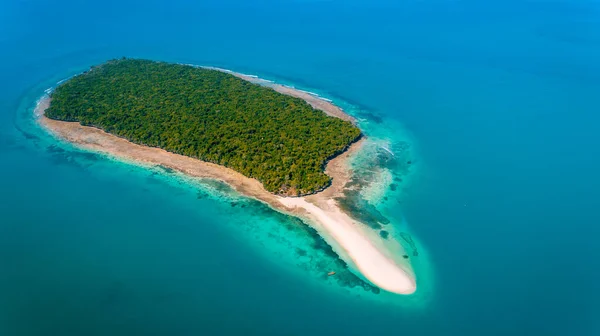 Letecký Pohled Niamembe Ostrově Zanzibar — Stock fotografie