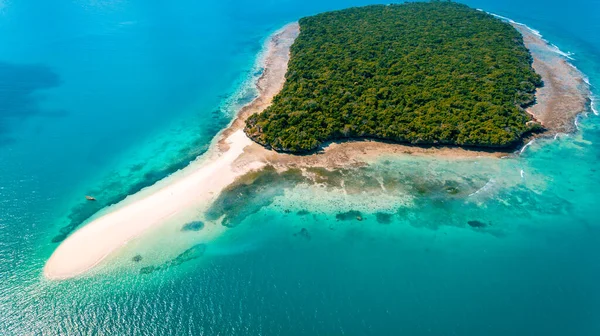 Vista Aérea Isla Niamembe Zanzíbar — Foto de Stock