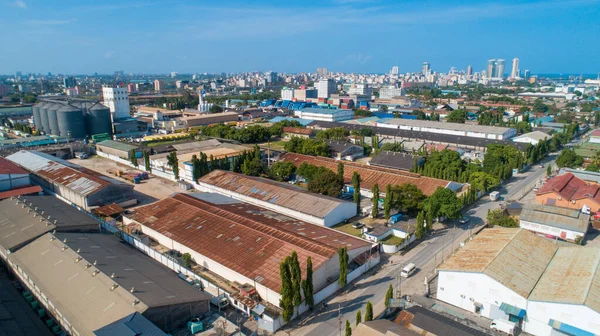 Luftaufnahme Des Industriegebiets Dar Salaam — Stockfoto