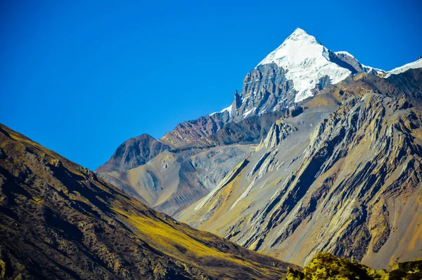 Montagna Thorang Manang Nepal — Foto Stock
