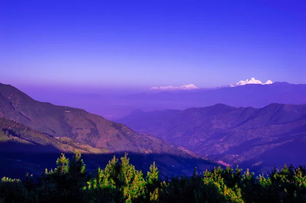 Landscape Nuwakot Village Chisapani Nepal — Stock Photo, Image