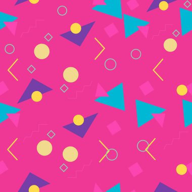 Vektör 90 Biçimli Kusursuz Desenli Arkaplan