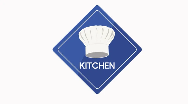 Vector Icono Signo Cocina Aislada — Archivo Imágenes Vectoriales