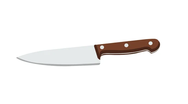 Vektor Isolierte Illustration Eines Messers — Stockvektor
