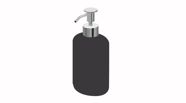 Vector Isolated Illustration Soap Dispenser — Stock Vector