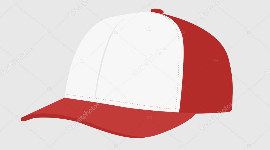 Vector Isolated Illustration of a Red Hat