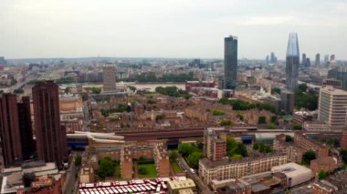 Londra 'nın ve Londra' nın havadan görünüşü