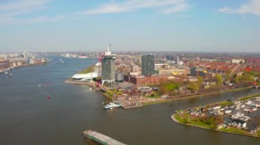 Amsterdam Film Müzesi 'nin havadan görünüşü