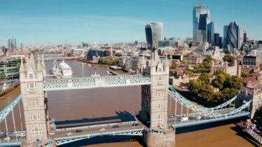 Londra ufuk çizgisi Londra Birleşik Krallığının gökyüzü görüntüsü