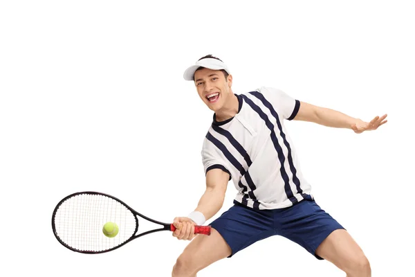 Teniszezni teniszező — Stock Fotó