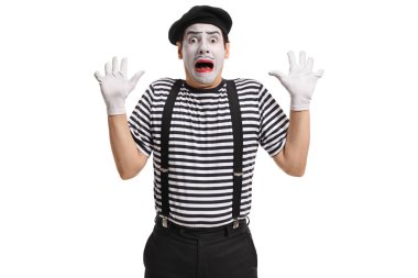 Dehşete MIME sanatçı
