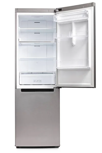 Empty refrigerator isolated — Stock Photo, Image